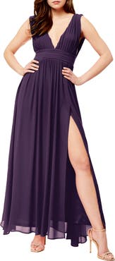 BY DESIGN Love by Design Athen Plunging V-Neck Maxi Dress