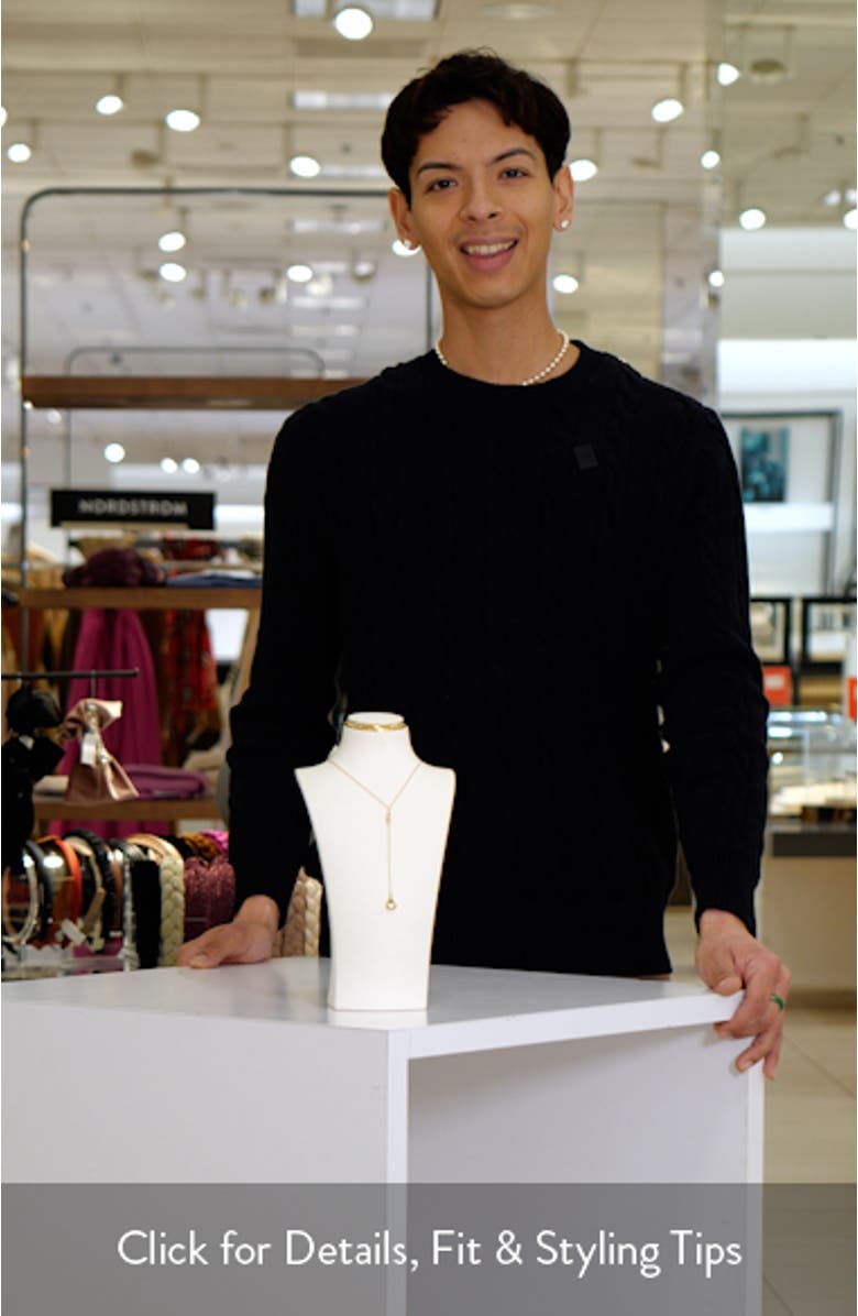 Puffy Y-Necklace, sales video thumbnail