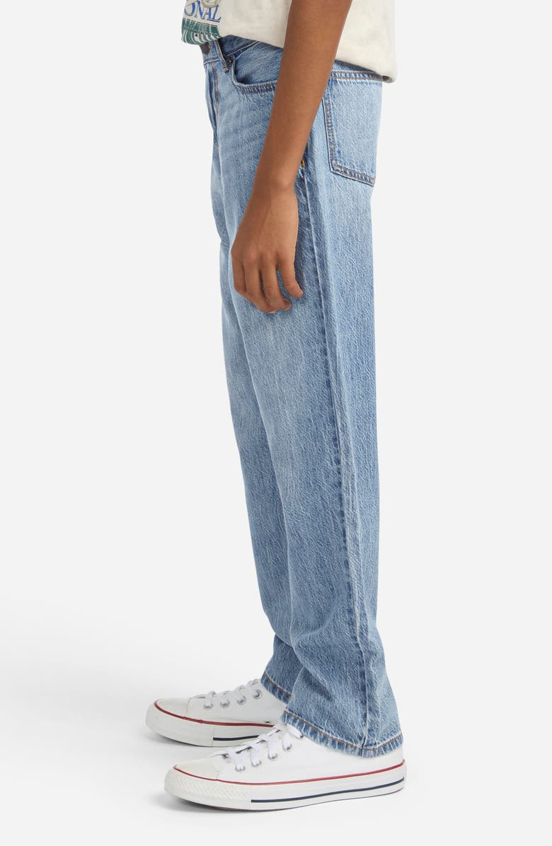 abercrombie kids Kids' Loose Fit Jeans, Alternate, color, Mgmlegit