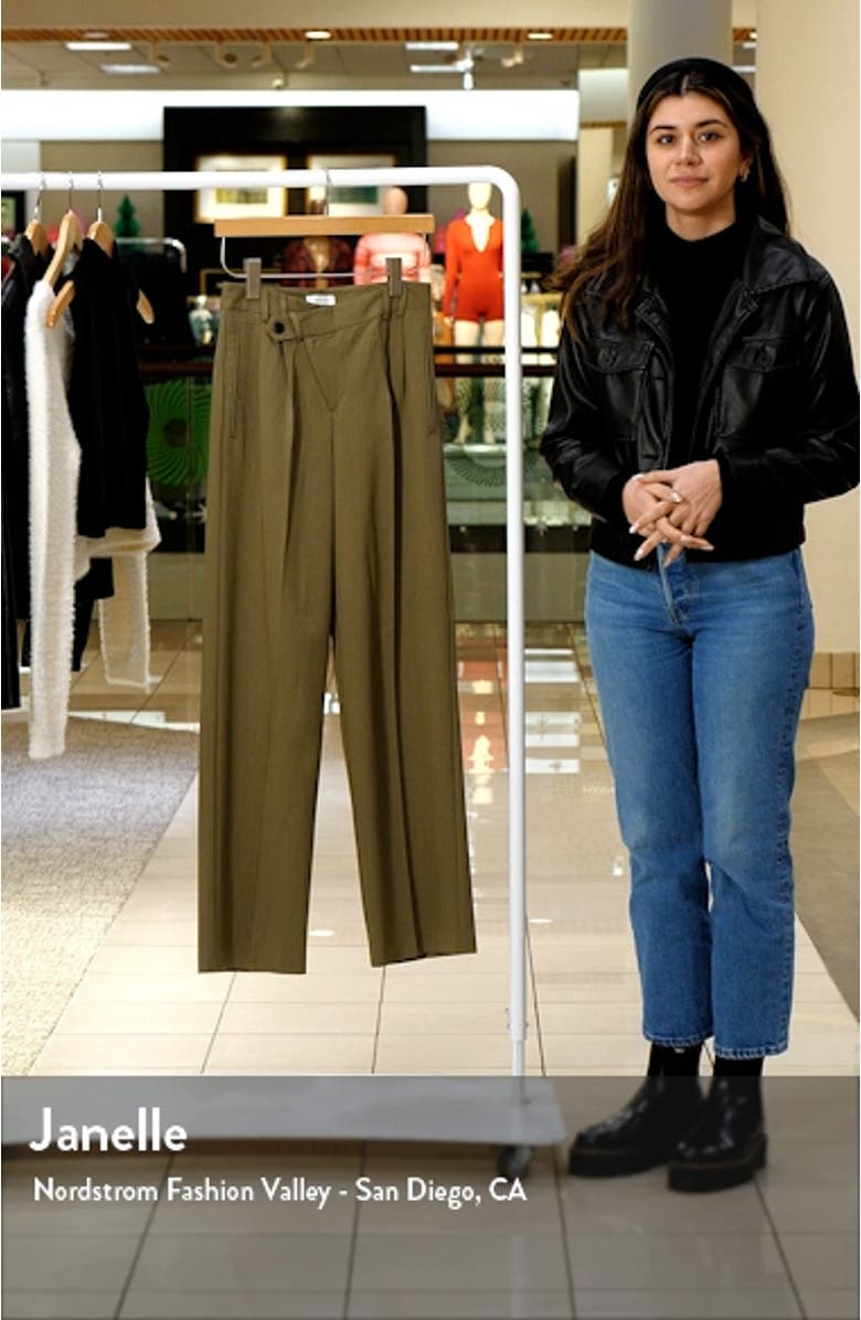 Asymmetric Wrap Front Pants, sales video thumbnail