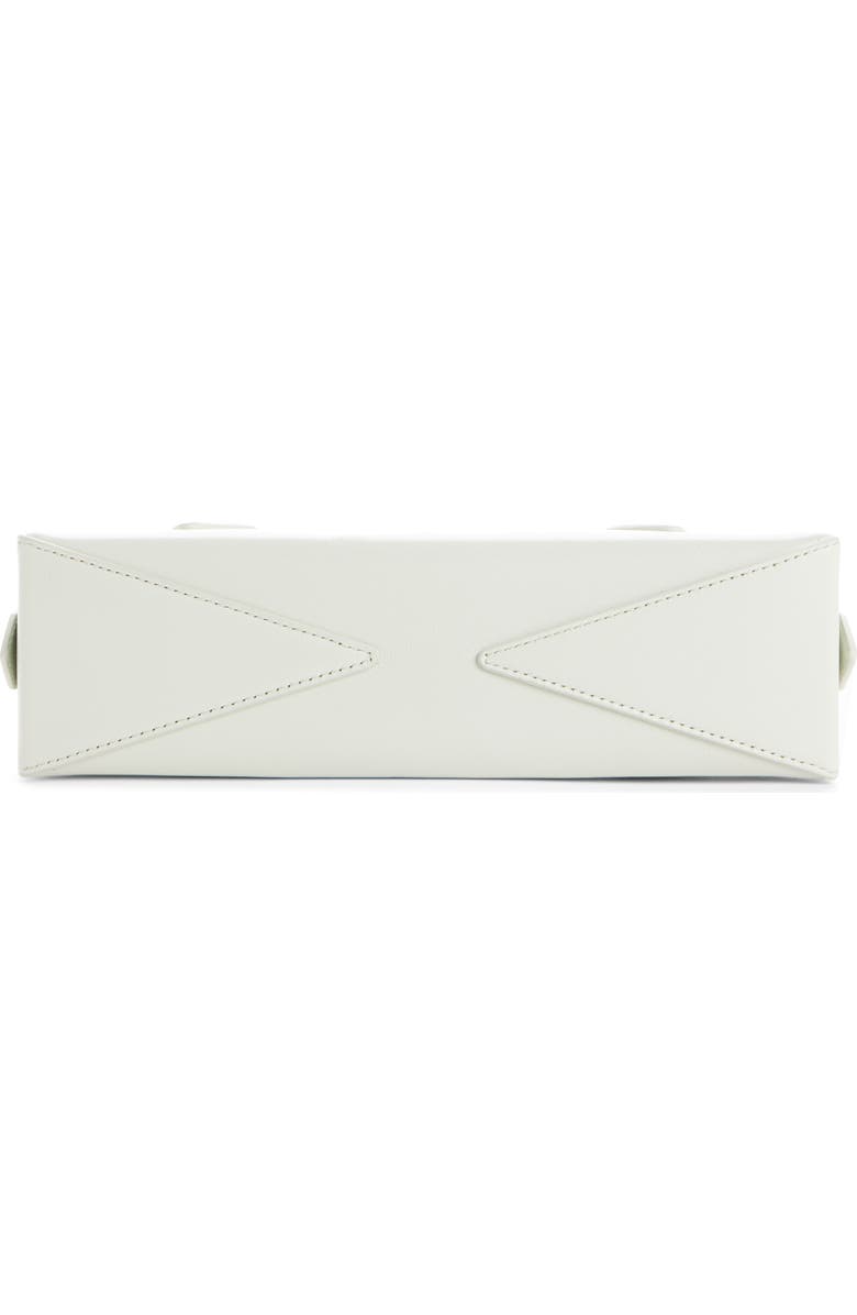 Alaïa Small Le Teckel Leather East/West Shoulder Bag, Alternate, color, Naturel