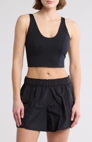 Free People She's Got Rhythm Cropped Camisole