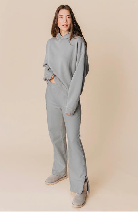 Organic Cotton Teddy Flare Pant