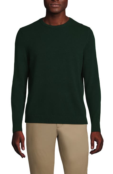 Nordstrom Cashmere Crewneck Sweater, Men's Size 2XL - deals Green