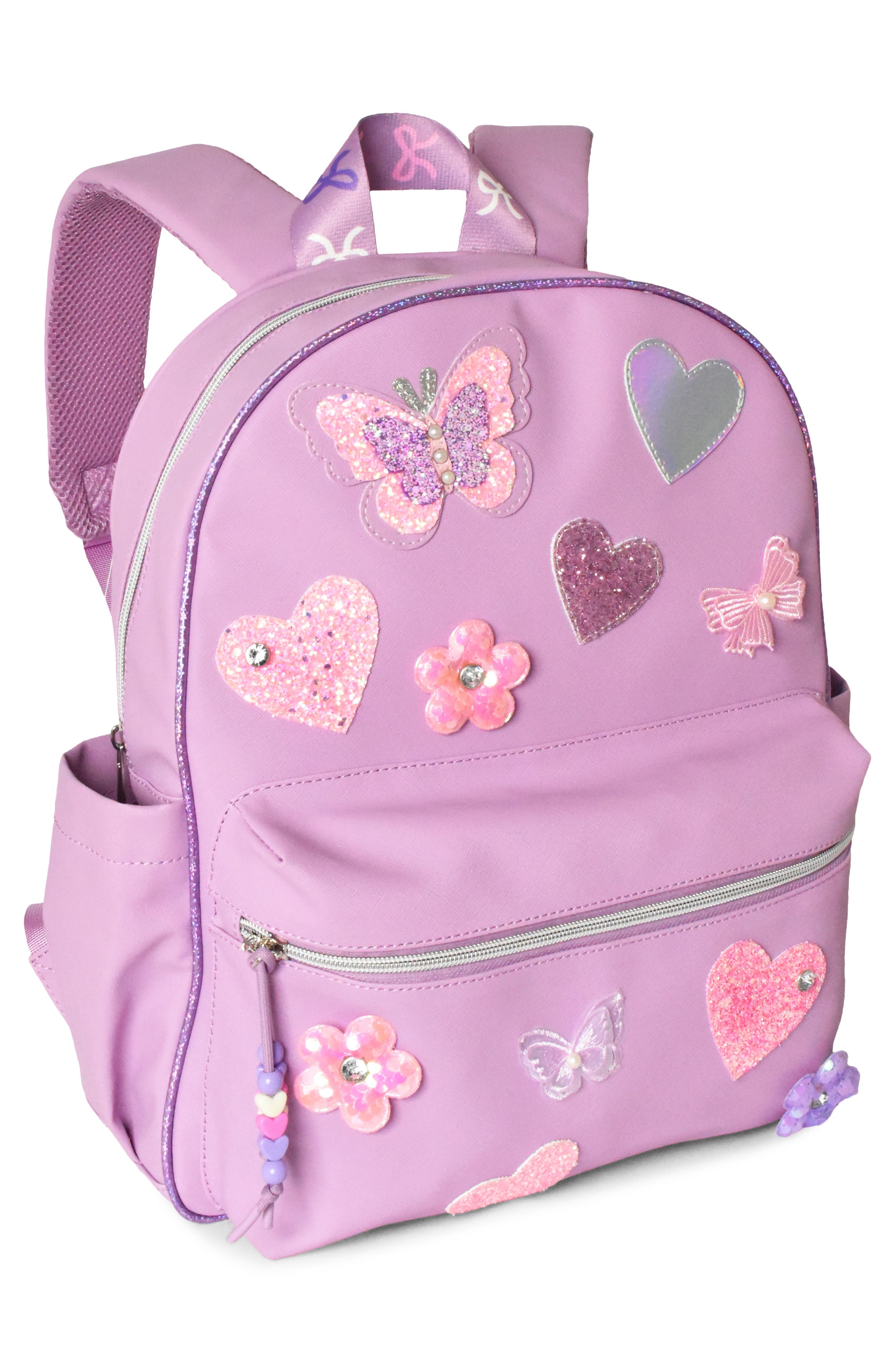 Kids' Butterfly Large Backpack, Alternate, color, ORCHID
