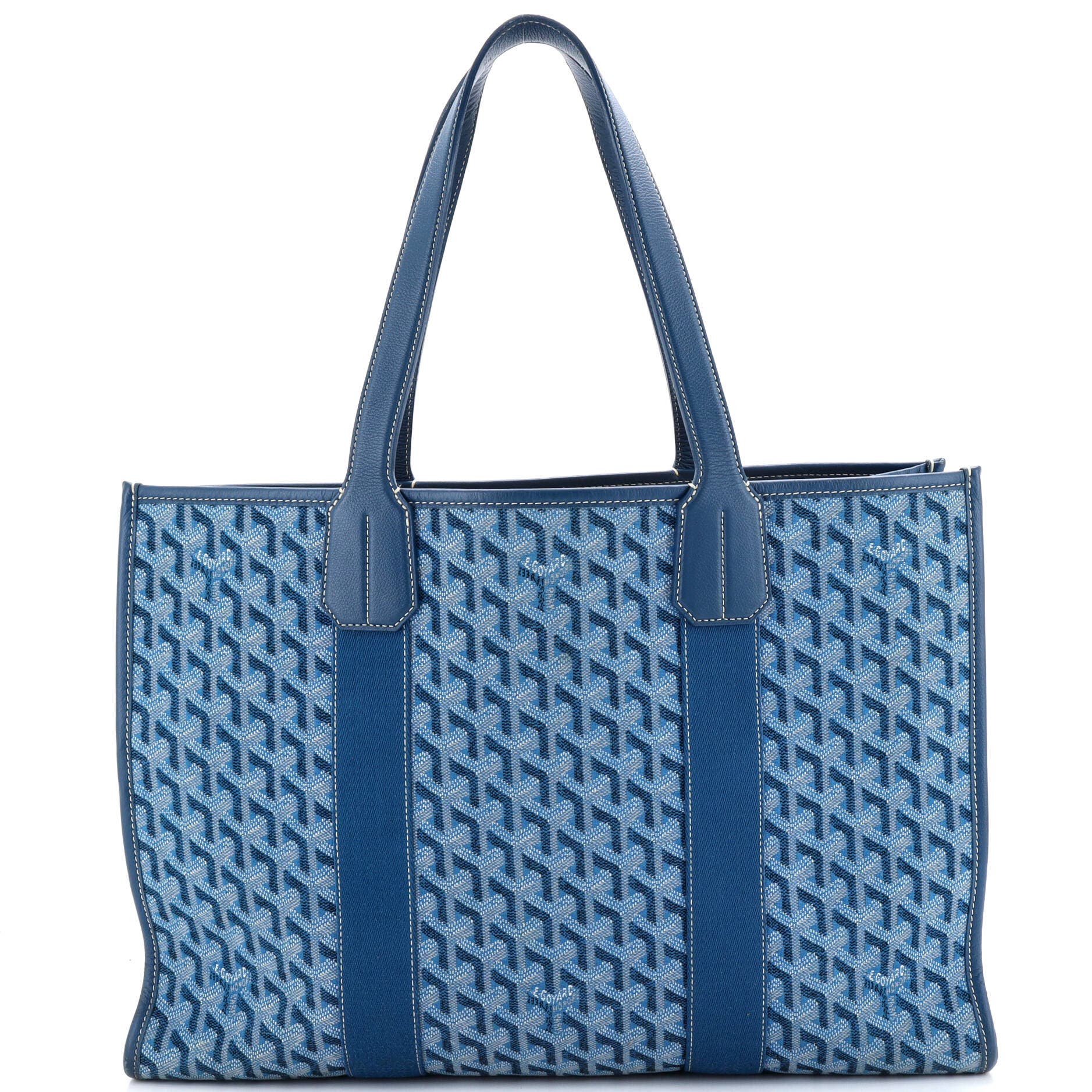 Pre-Owned Goyard Villette Tote Coated Canvas MM, Main, color, 