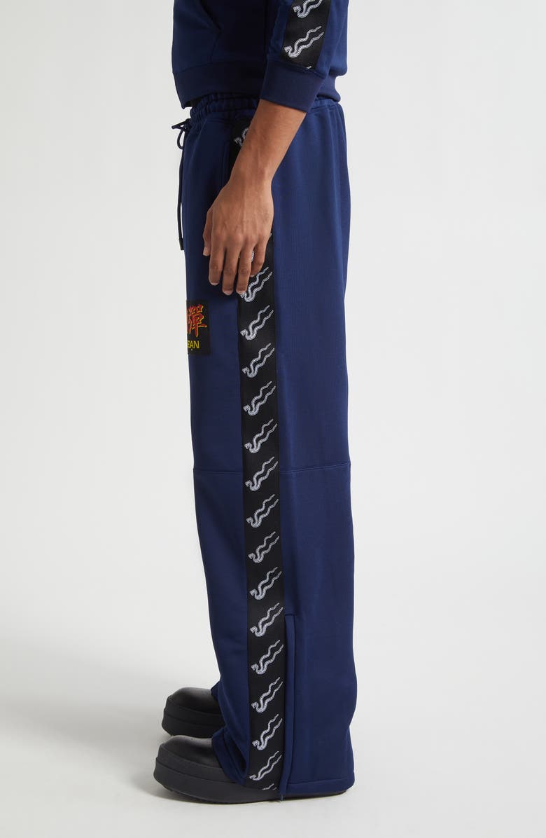 LU'U DAN Stacked Track Pants, Alternate, color, Deep Navy