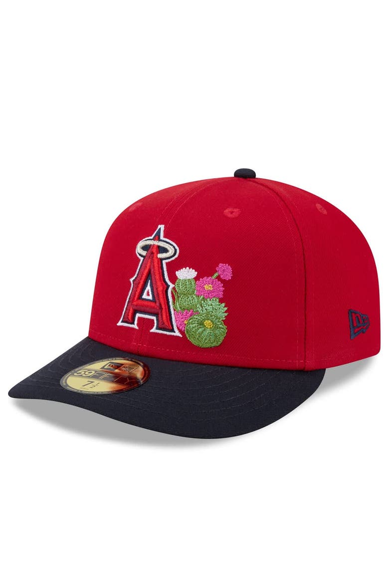 Men's New Era  Red/Navy Los Angeles Angels 2026 Spring Training 59FIFTY Fitted Hat, Alternate, color, Red