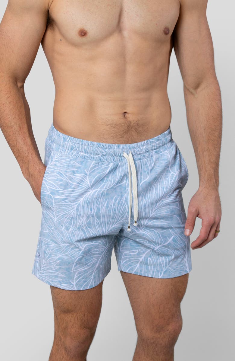 LEISURE LAB Bimini Swim Trunk, Main, color, Bimini