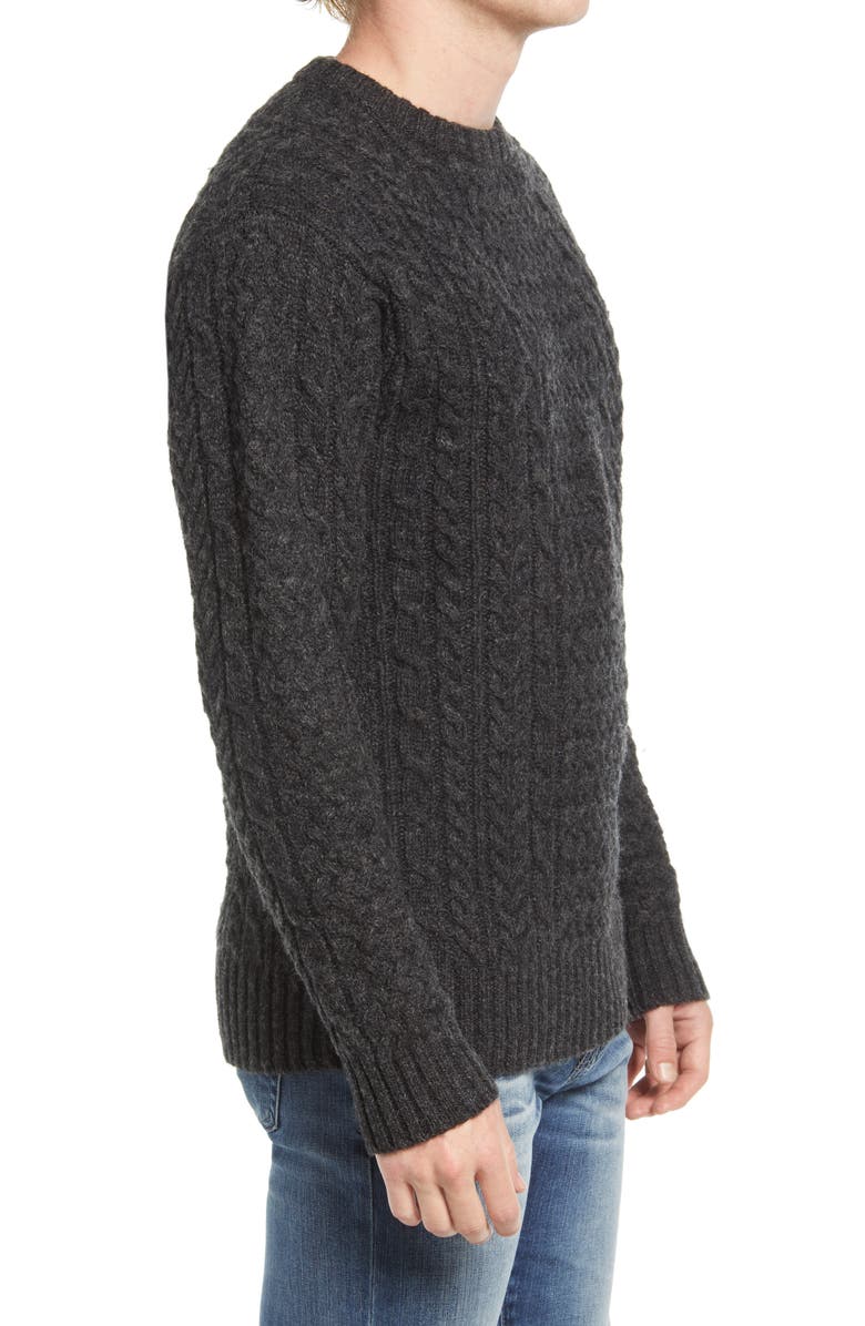 Pendleton Shetland Fisherman Sweater, Alternate, color, 