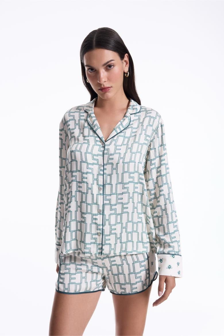 Honey Bee Pyjama Set, Alternate, color, Multicolour