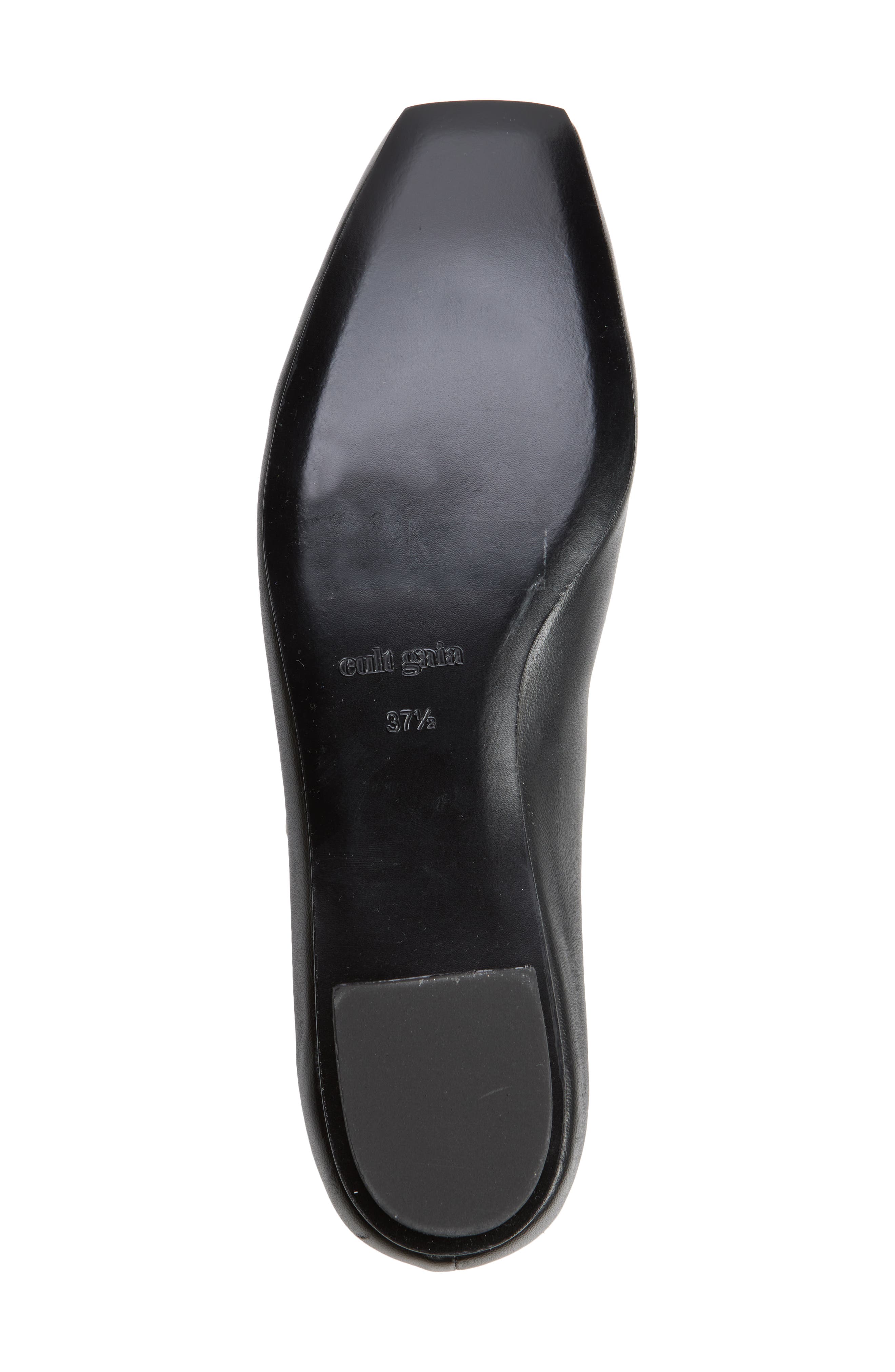 Cult Gaia Gia Chain Flat, Alternate, color, Black