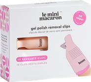 Le Mini Macaron Gel Nail Polish Remover Clips