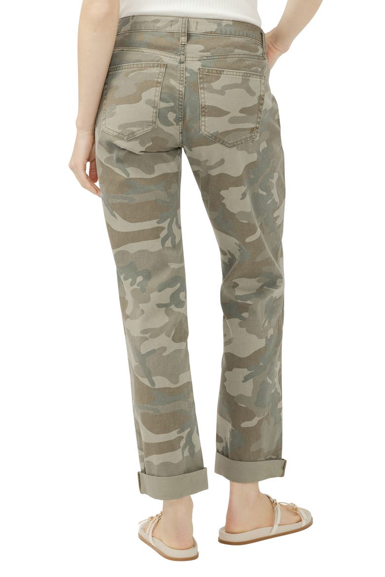 Chelsea Camo Print Boyfriend Jeans, Alternate, color, CAMO