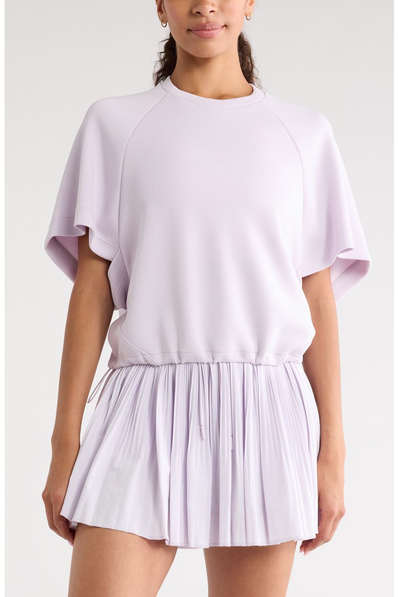 Soft Luxe Raglan Sleeve T-Shirt, Main, color, PURPLE HUSH