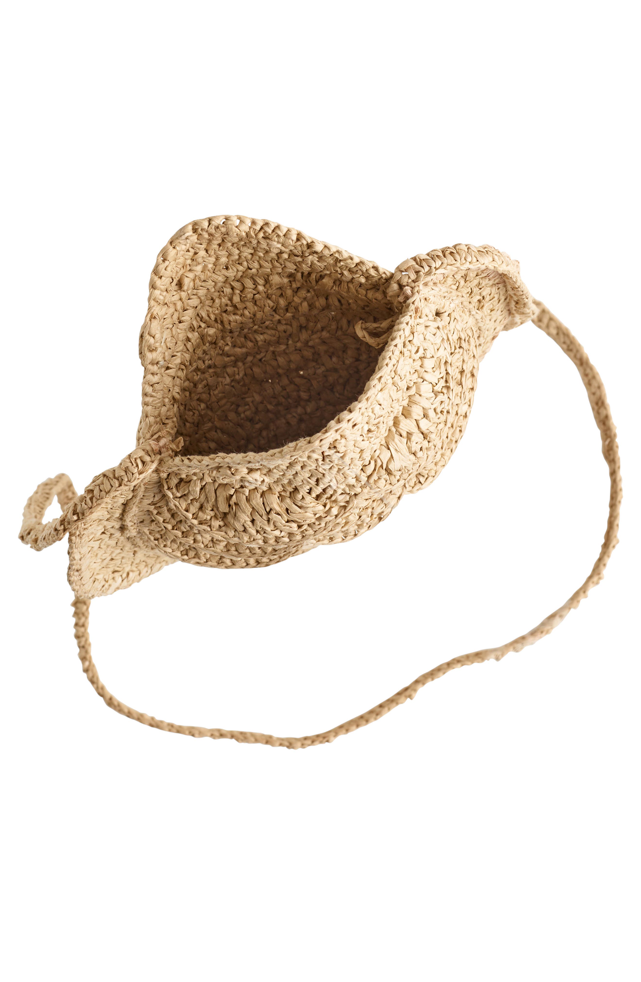 Madewell Handwoven Fish Crossbody Bag, Alternate, color, Natural Multi
