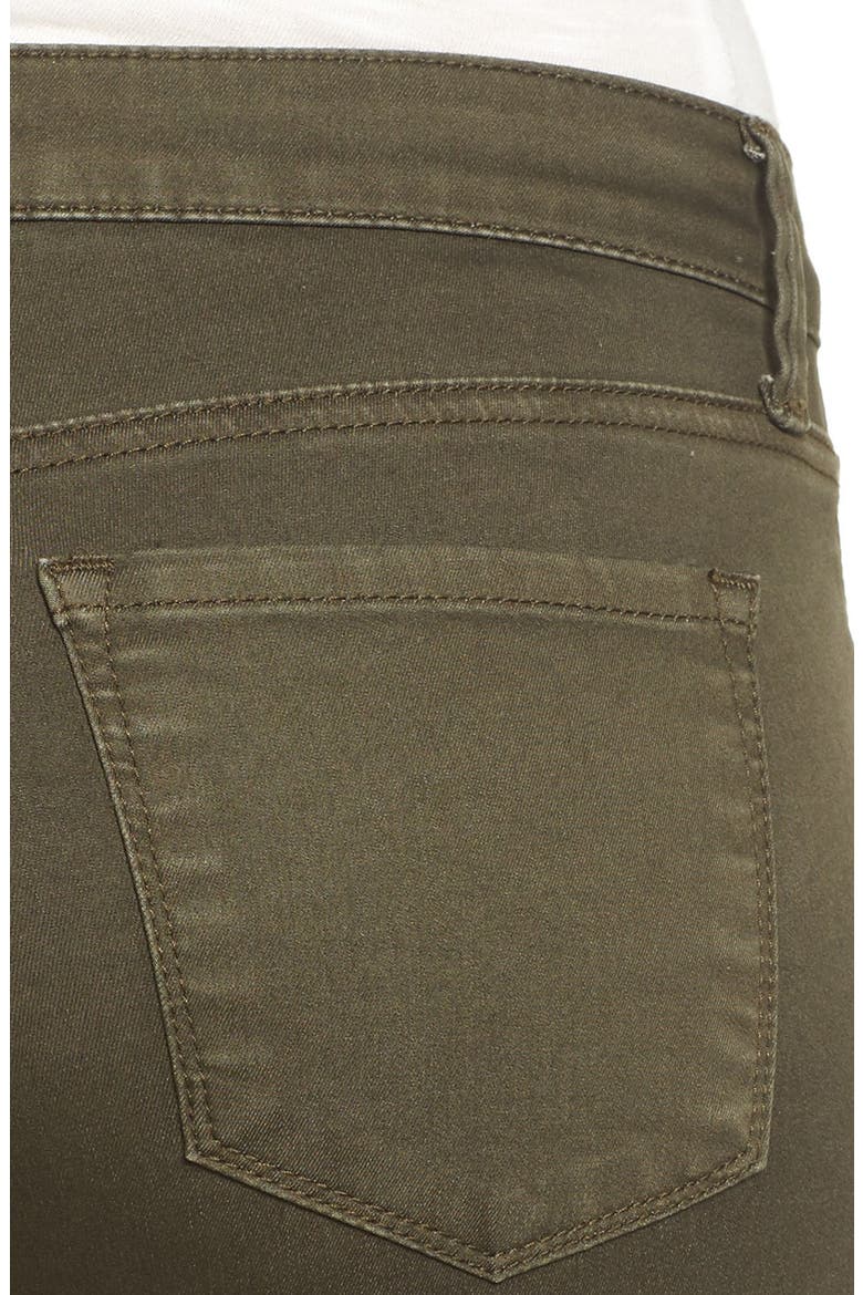 Stretch Twill Skinny Pants, Alternate, color, OLIVE