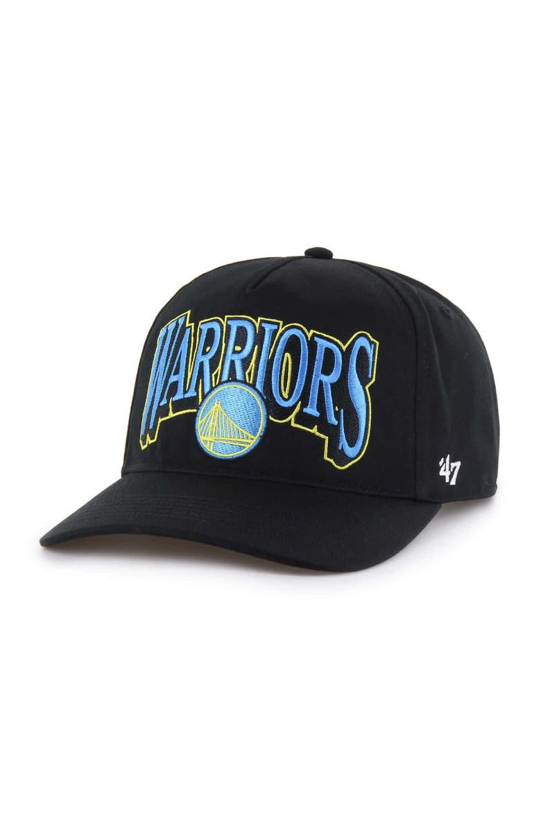'47 Men's '47 Black Golden State Warriors Every Time Past Champs Hitch Adjustable Hat, Main, color, Black