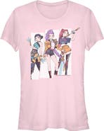 KPop Demon Hunters Junior's KPop Demon Hunters Huntrix Manhwa Style Graphic T-Shirt