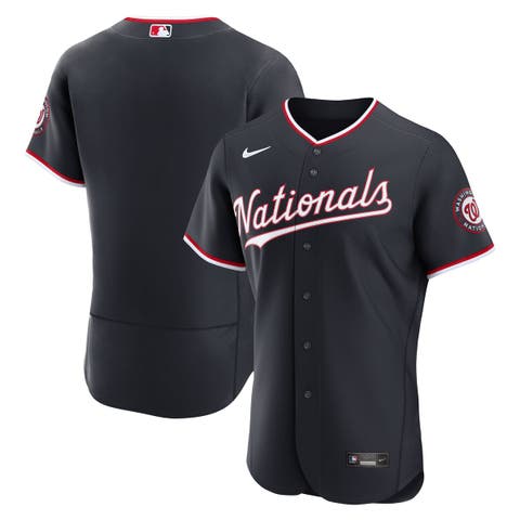 Men's Nike  Navy Washington Nationals Alternate Authentic Jersey