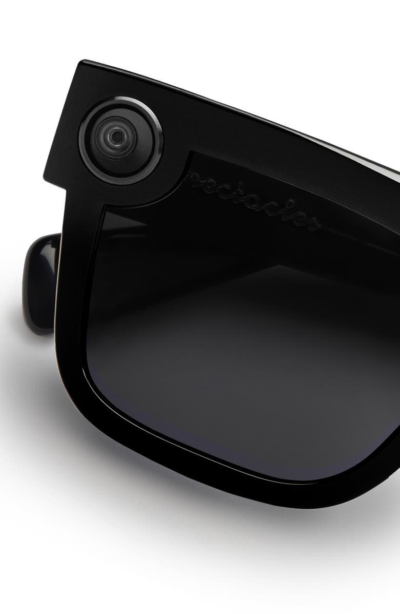 Spectacles by Snap Nico 56mm Polarized Flat Top Camera Sunglasses, Alternate, color, 