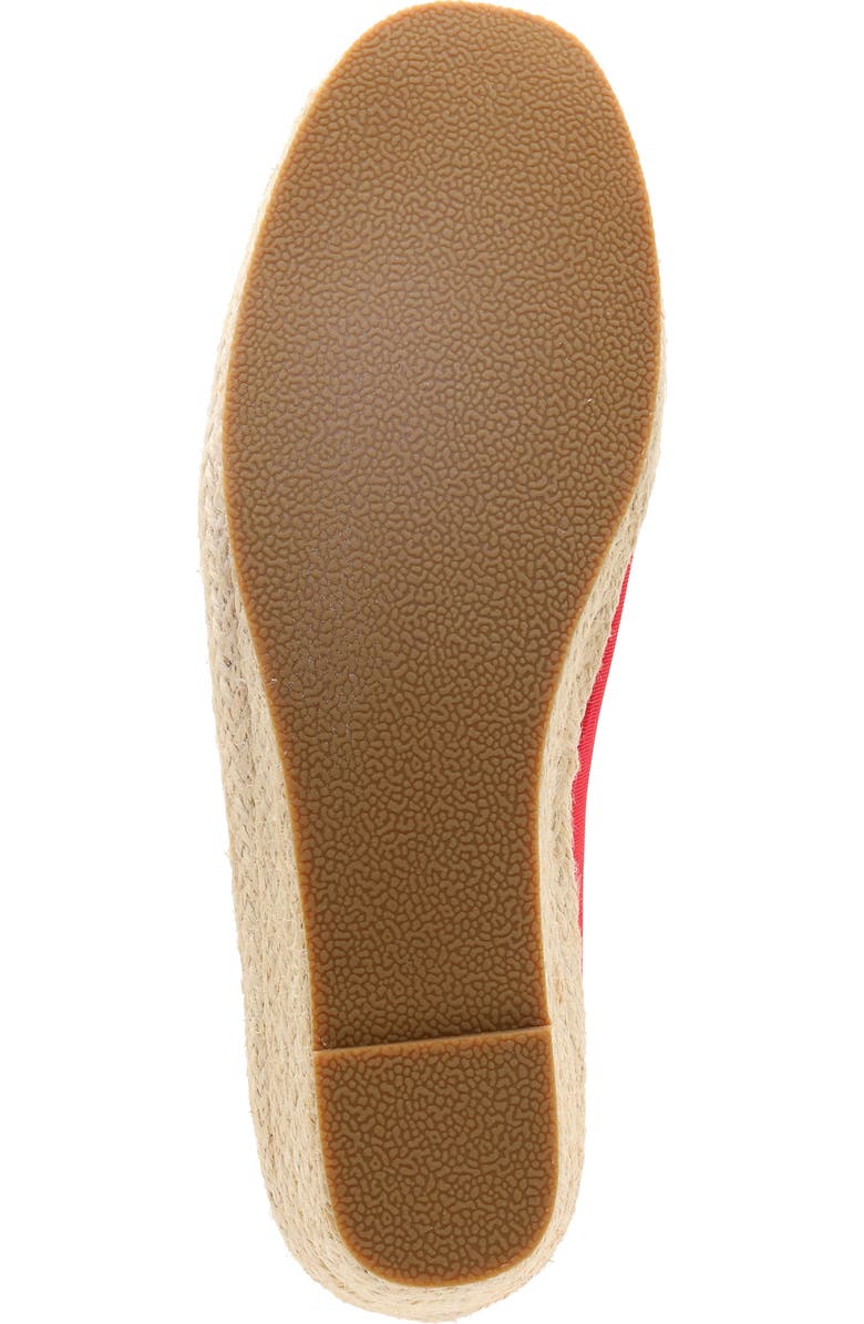 David Tate Stroll Espadrille Flat, Alternate, color, Red Fabric