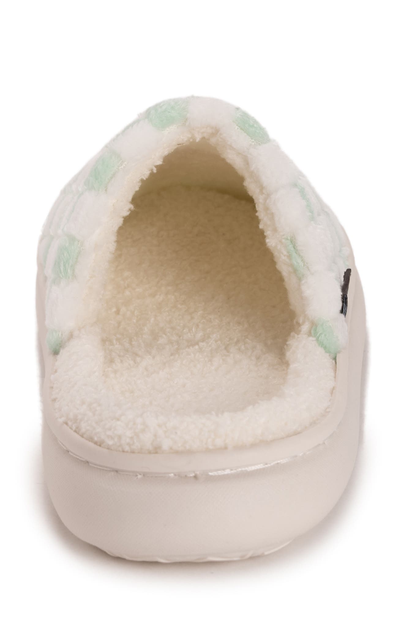 MUK LUKS Joss Faux Shearling Lined Slipper, Alternate, color, Mint Flamingo