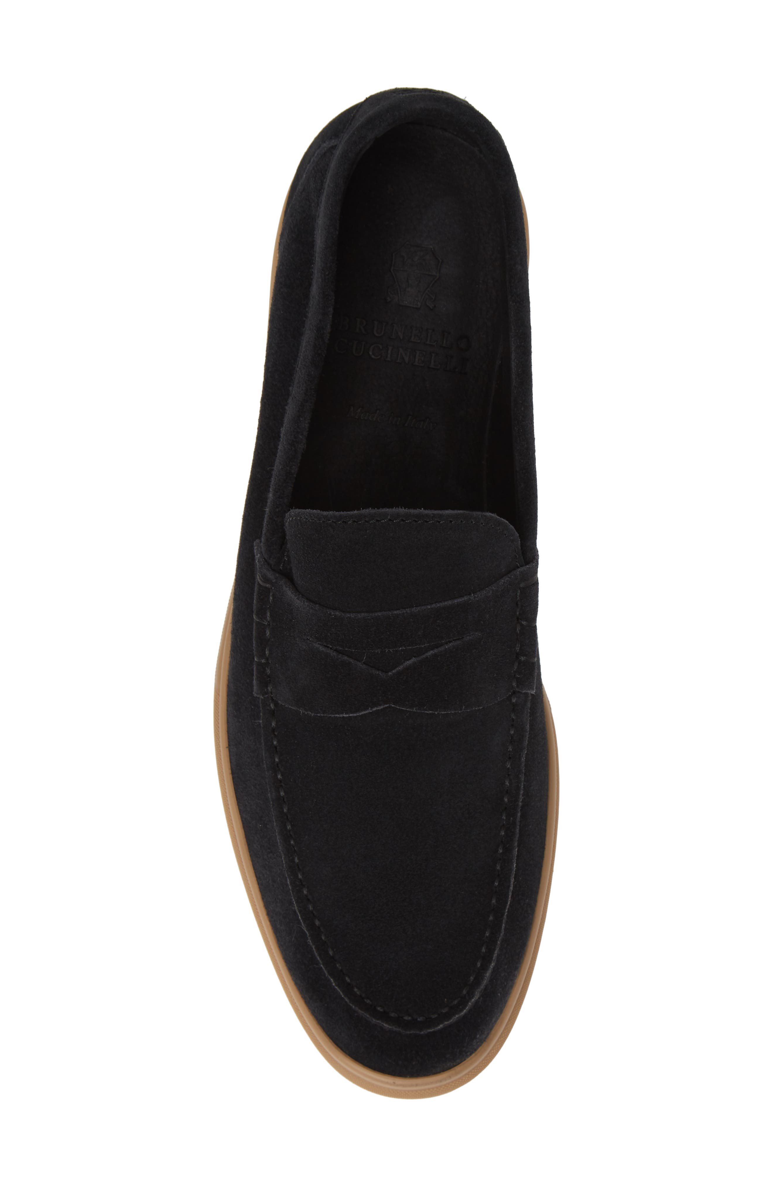 Penny Loafer, Alternate, color, DARK BLUE