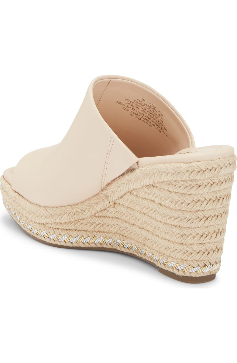 KARL LAGERFELD PARIS Clove Wedge Mule, Alternate, color, New Nude
