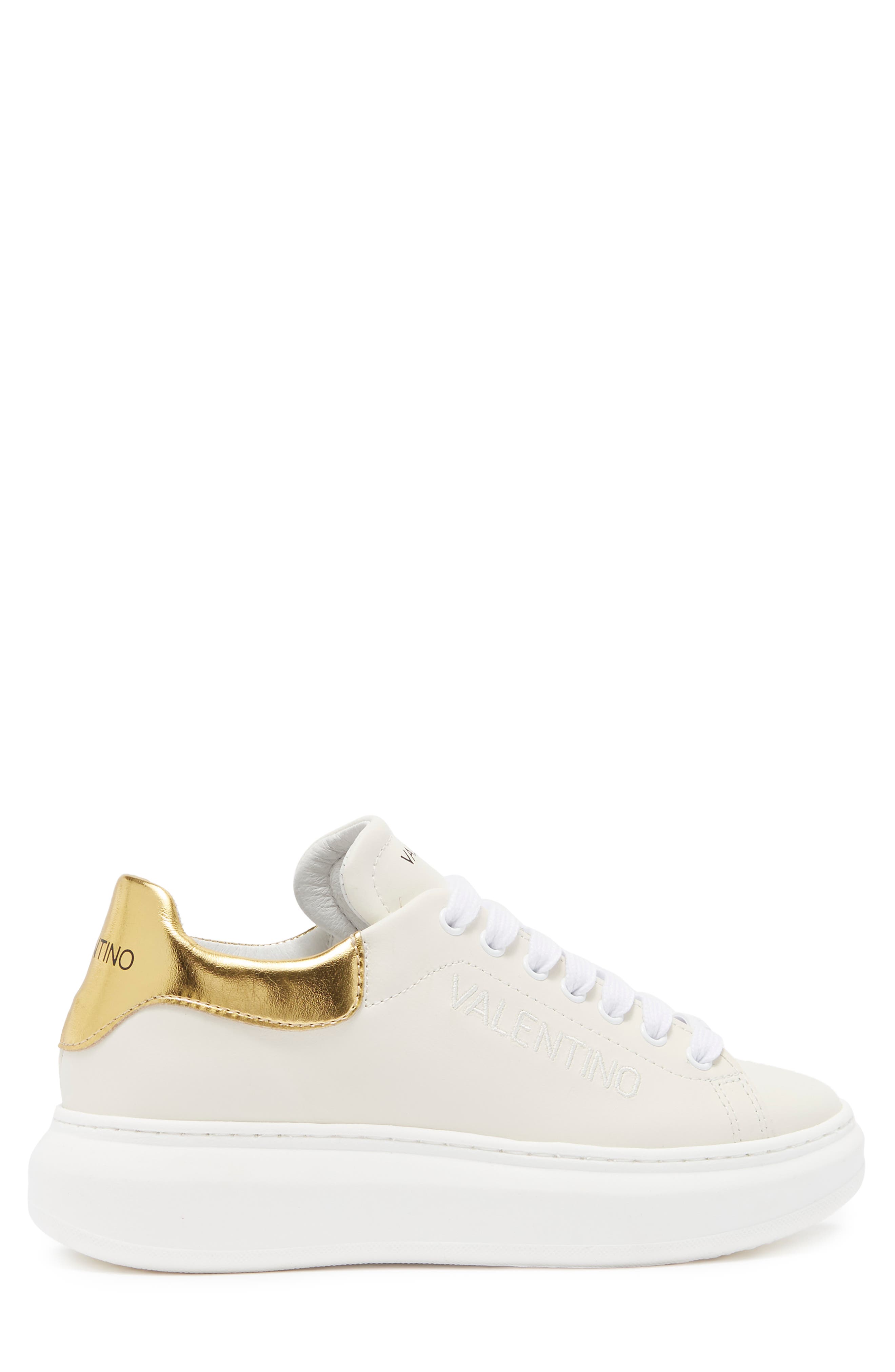 VALENTINO BY MARIO VALENTINO Fresia Leather Fashion Sneaker, Alternate, color, 