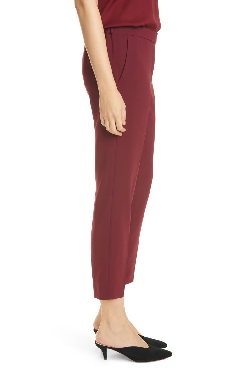 Treeca Pull-On Trousers, Alternate, color, CURRANT