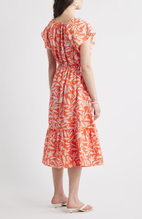 Caslonr Caslon(r) Front Button Midi Dress