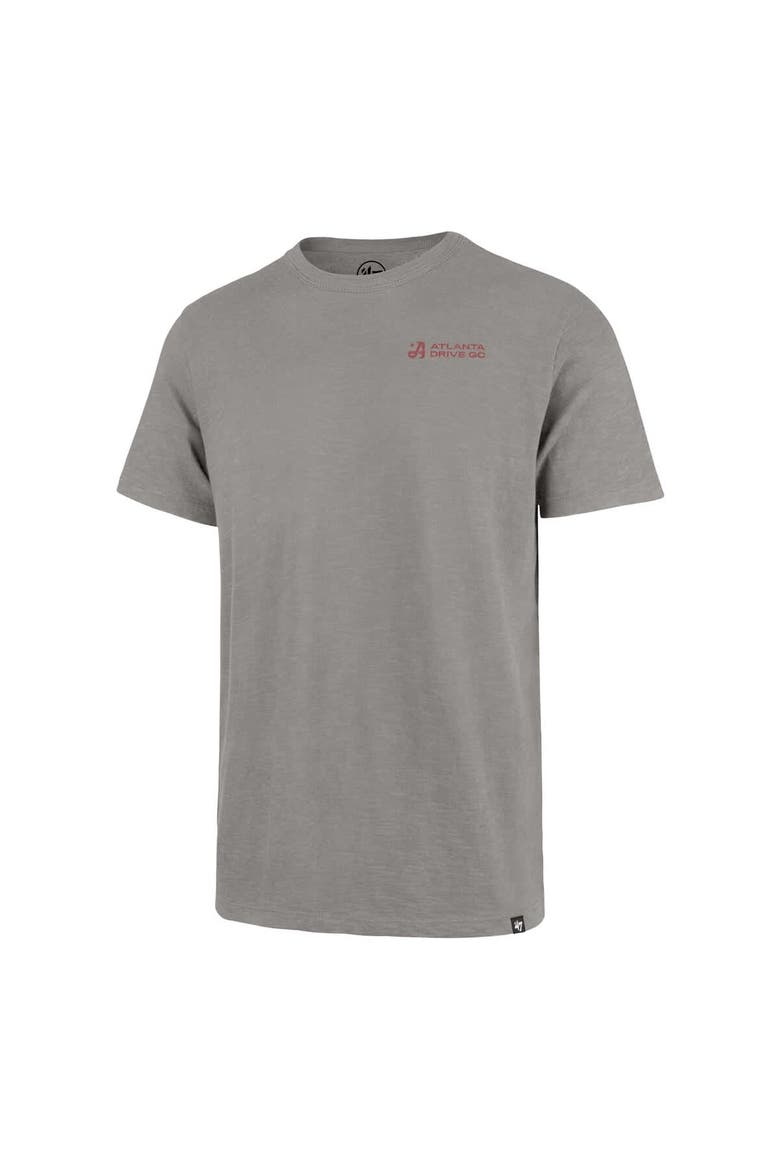 Men's '47  Heather Gray TGL Atlanta Drive GC Backer Scrum T-Shirt, Alternate, color, Heather Gray