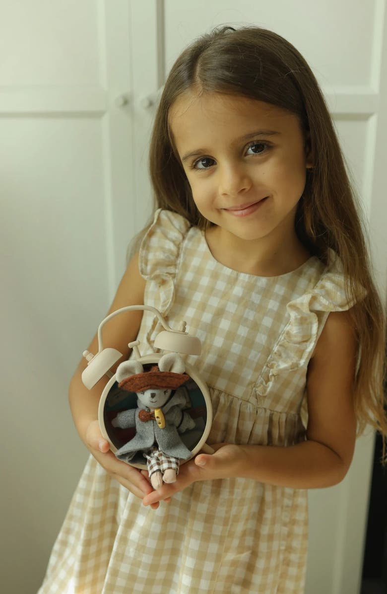 JABBER BALL Travel Mouse in Alarm Clock Stuffed Animal Set, Alternate, color, Multi