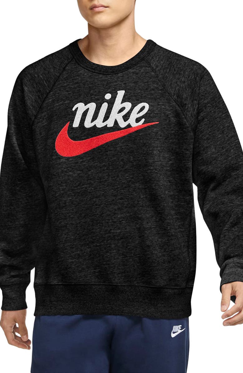Nike Heritage Crewneck Sweatshirt, Main, color,