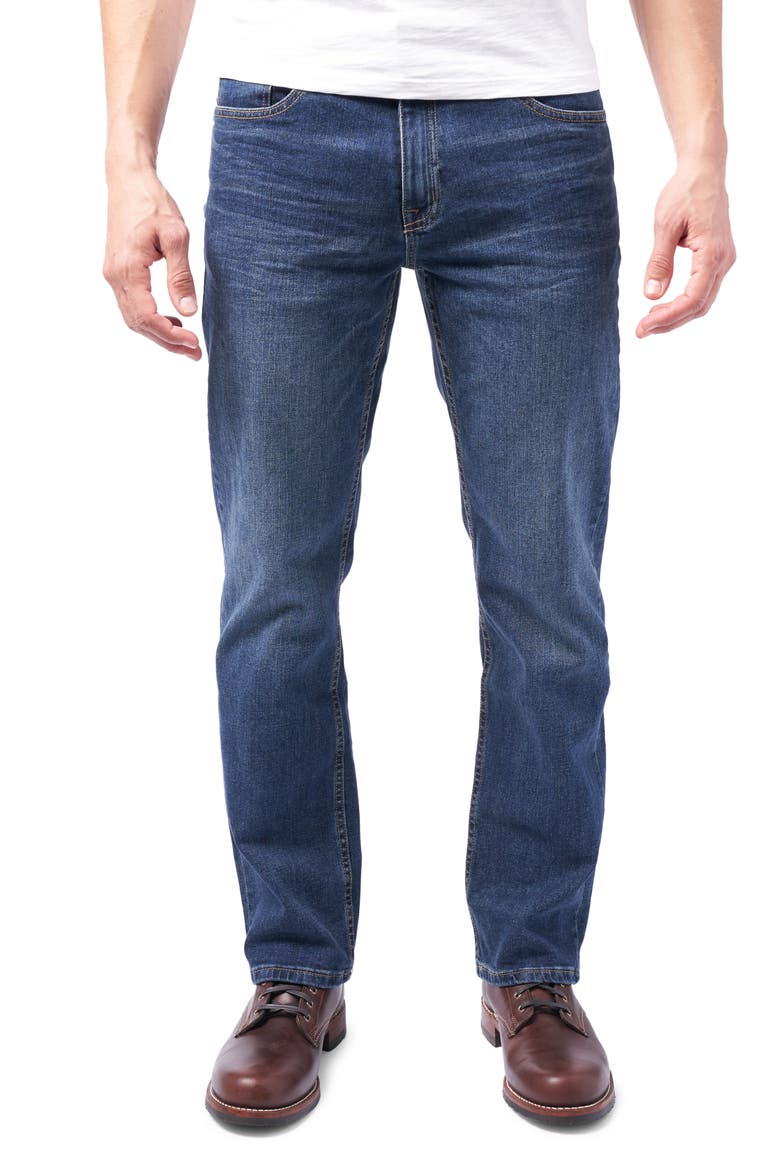 Boot Cut Performance Stretch Jeans, Main, color, CLAYTON