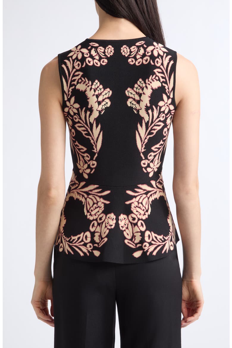 Nadira Jacquard Top, Alternate, color, VESPER