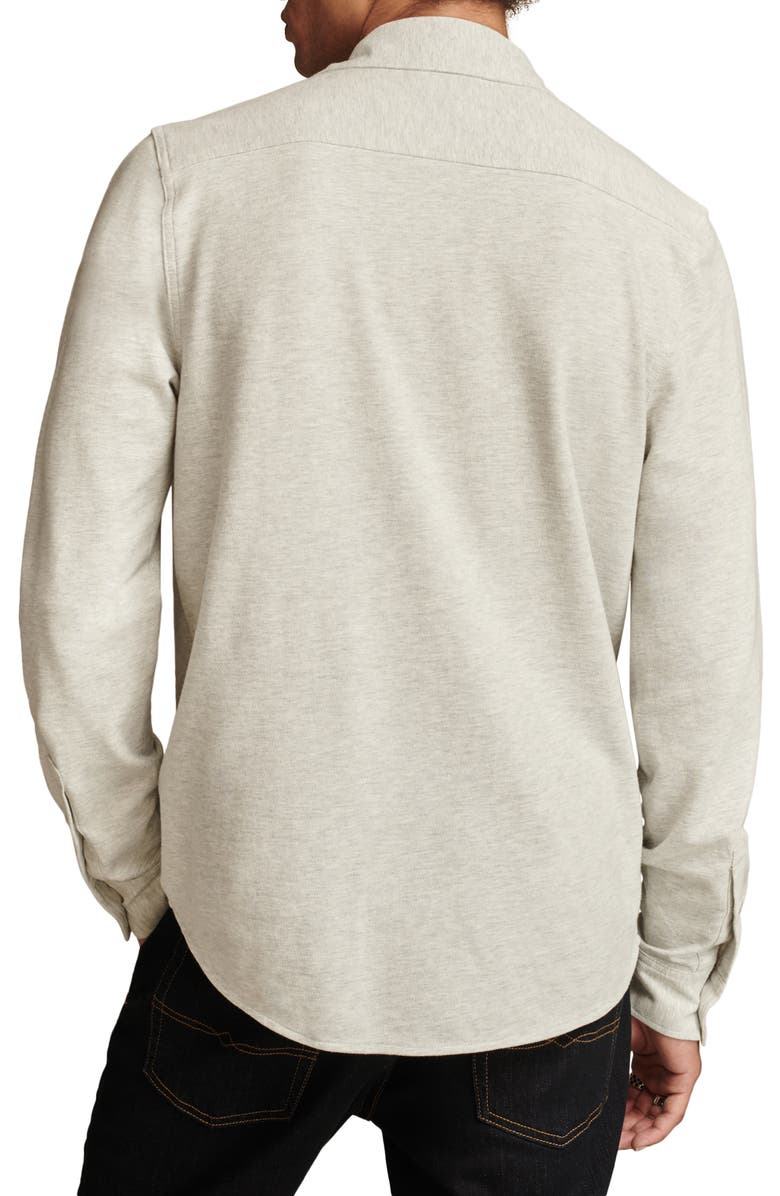 Lucky Brand Stretch Cotton Oxford Dress Shirt, Alternate, color, White