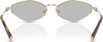 56mm Irregular Sunglasses