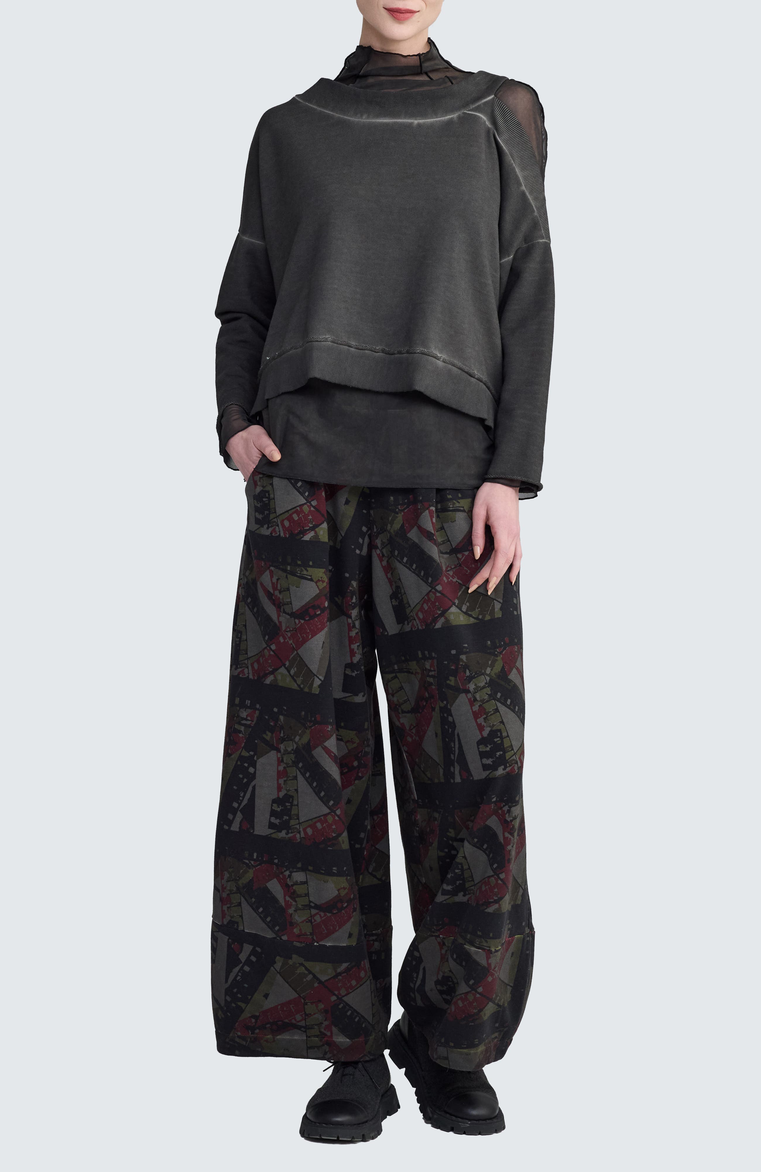 Yara One-Shoulder Pullover - image 2