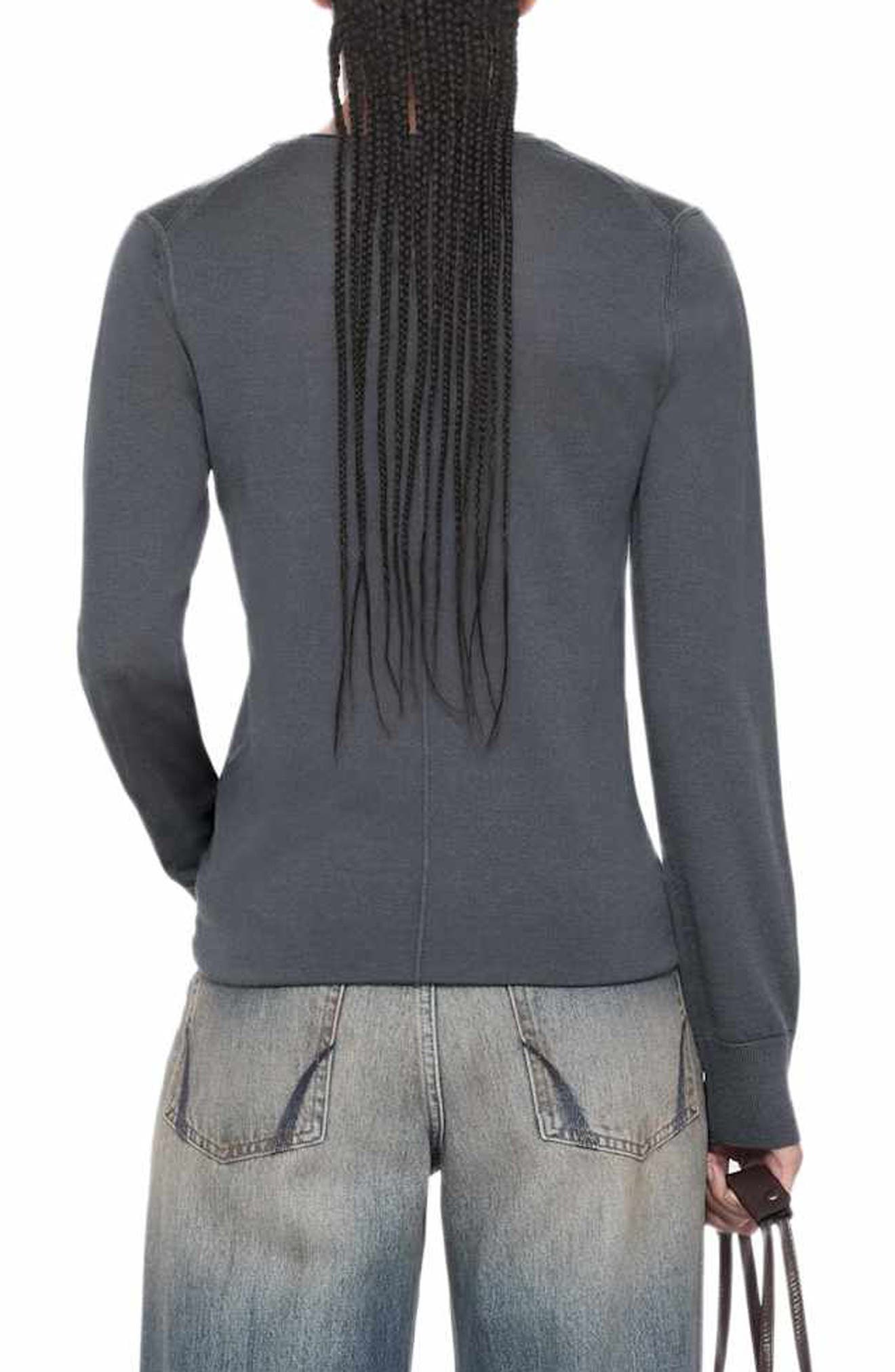 AllSaints Coyte Merino Wool Crewneck Sweater (Women) | Nordstrom