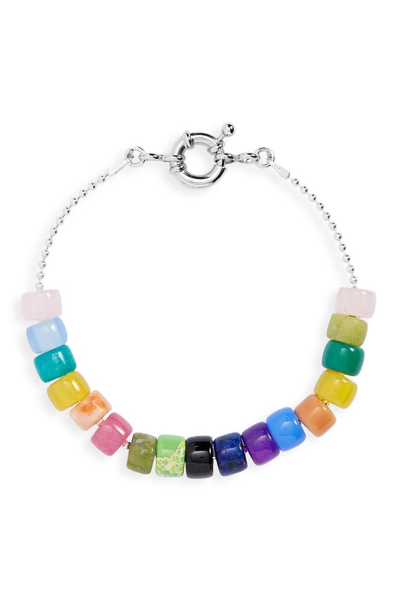Healer Bracelet, Main, color, STERLING SILVER
