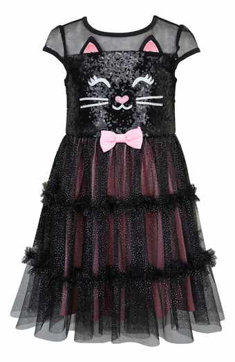 Kids' Sequin Kitty Tutu Dress