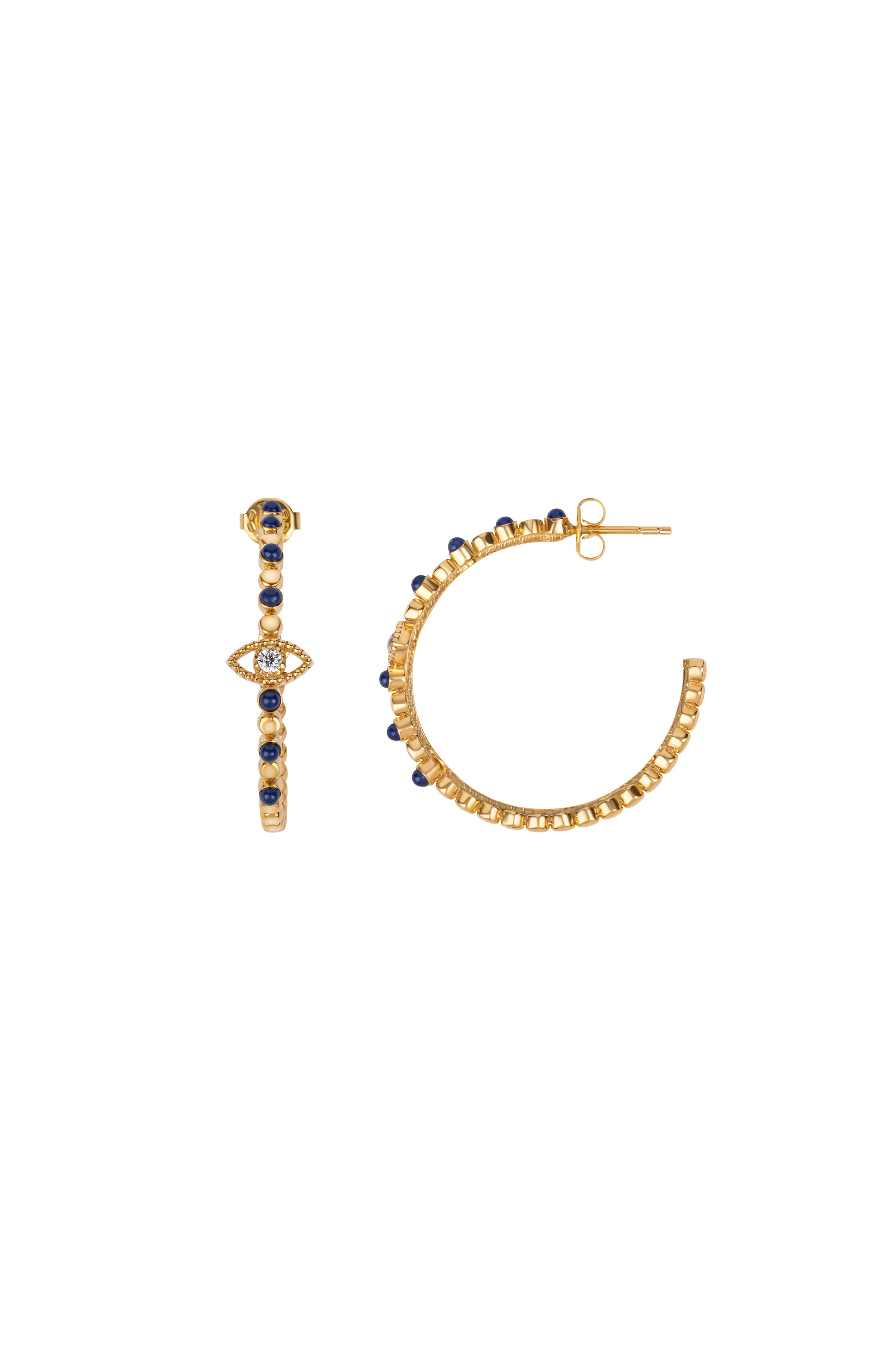 selected Gold/blue