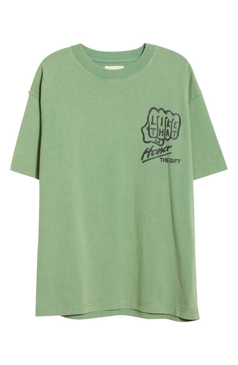 HONOR THE GIFT Like That Cotton Graphic T-Shirt, Main, color, Mint