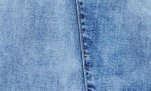 Wash Lab Denim Selma Overlay Acid Wash Denim Skirt