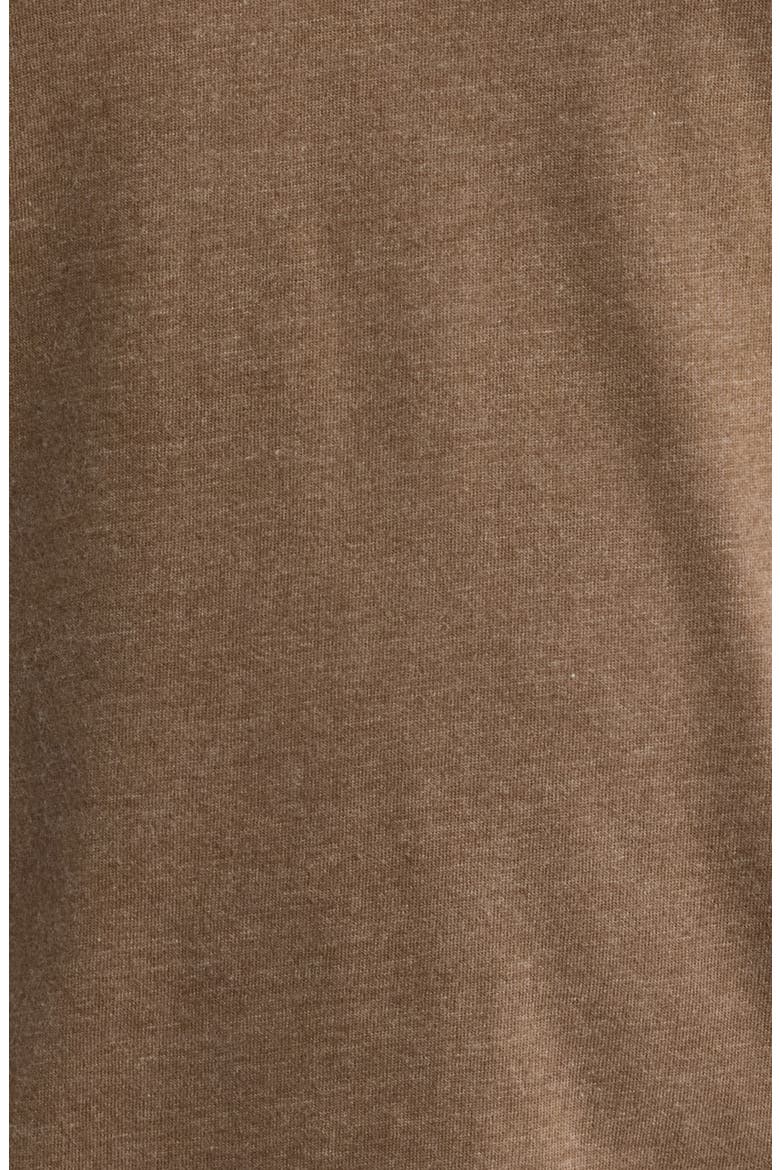 Striped Patriotic Badge Graphic T-Shirt, Alternate, color, BROWN HEATHER