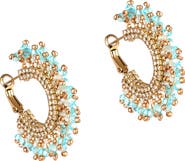 Deepa Gurnani Sierra Hoop Earrings