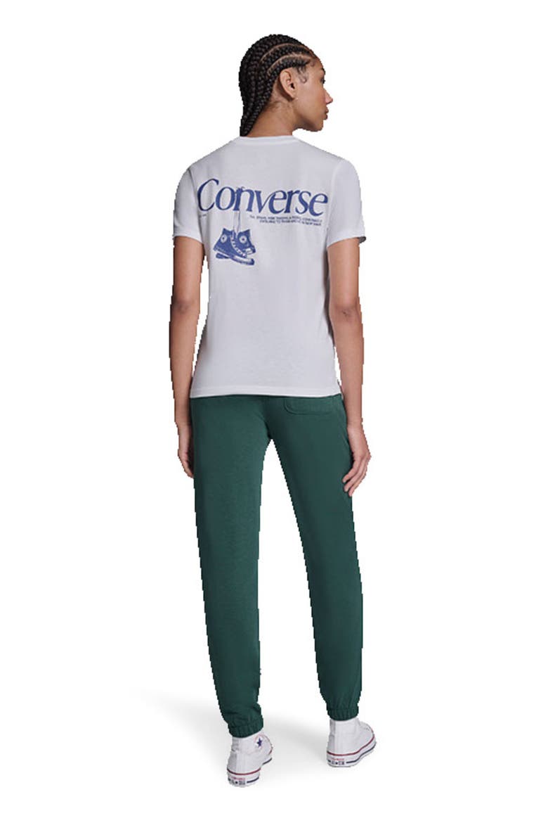 Women's Hanging Shoes T-Shirt, Alternate, color, WHITE 10A