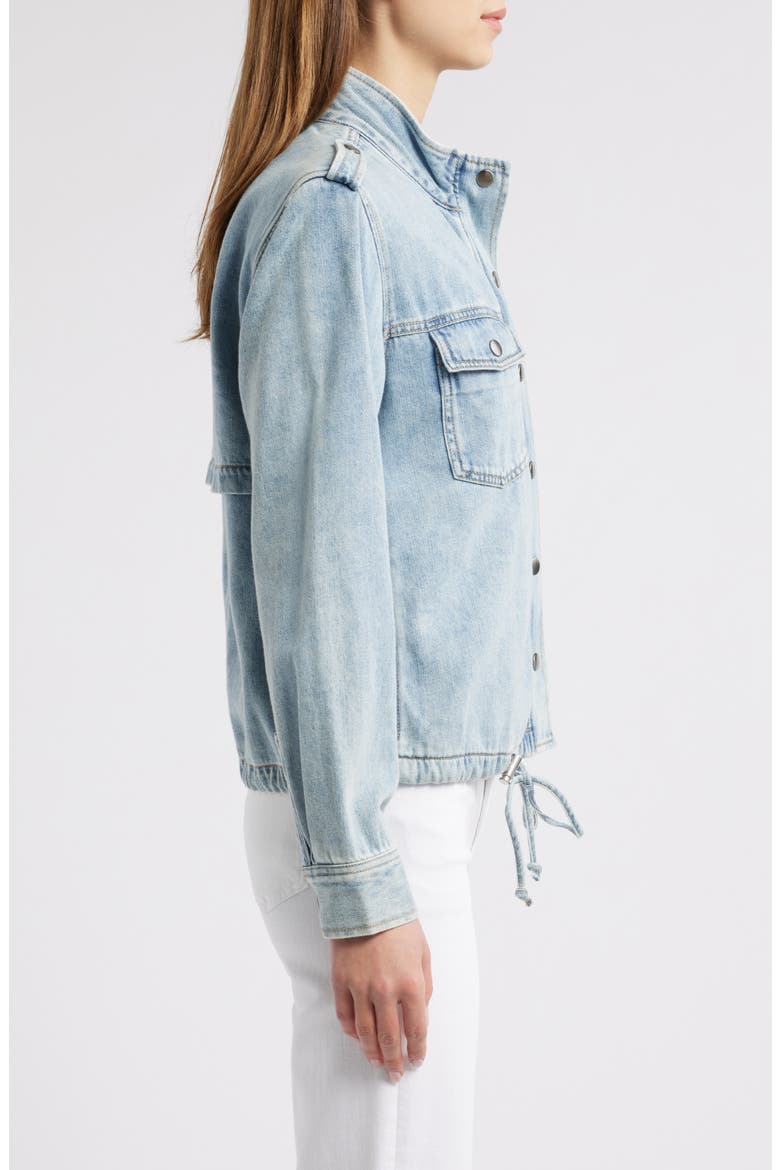 Collins Denim Utility Jacket, Alternate, color, FADED INDIGO